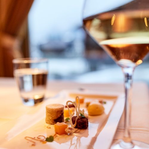 Culinary art at hotel Auriga in Lech